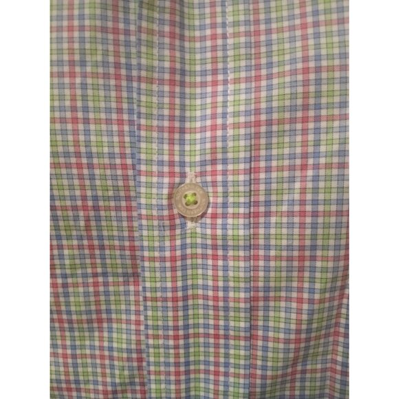 Southern Tide Classic Fit Button Down Shirt Men's Large L Pocket Multicolor - Picture 4 of 11